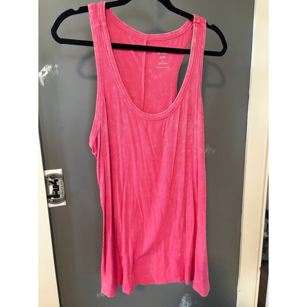 Torrid size 2 pink super soft acid wash sleep tank top
